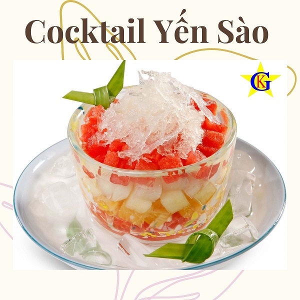 cach che bien cocktail to yen thom ngon bo duong